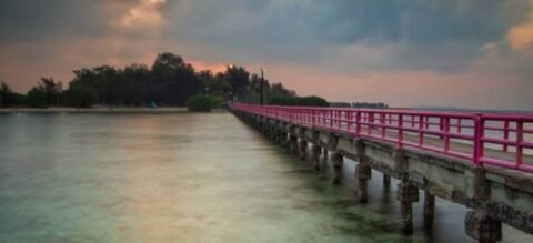 Jembatan Cinta Pulau Tidung Kepulauan Seribu