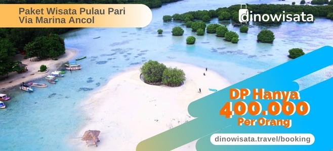 Booking Online Paket Wisata Pulau Pari DP400K