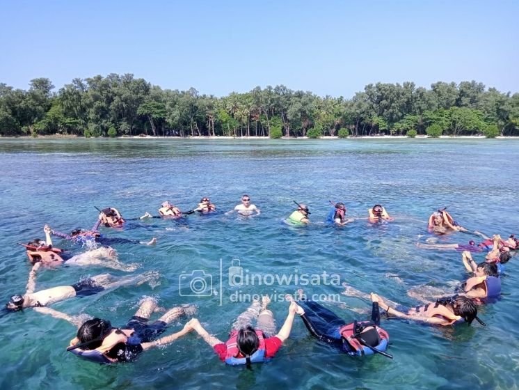 Snorkeling Seru Wisata Pulau Harapan