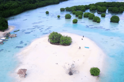 Pantai Pasir Perawan Wisata Pulau Pari Kepulauan Seribu