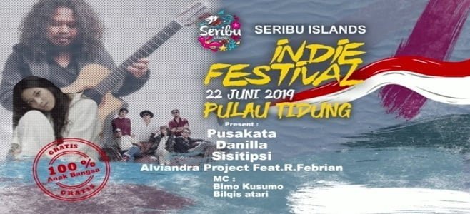 Banner Indie Festival Pulau Tidung